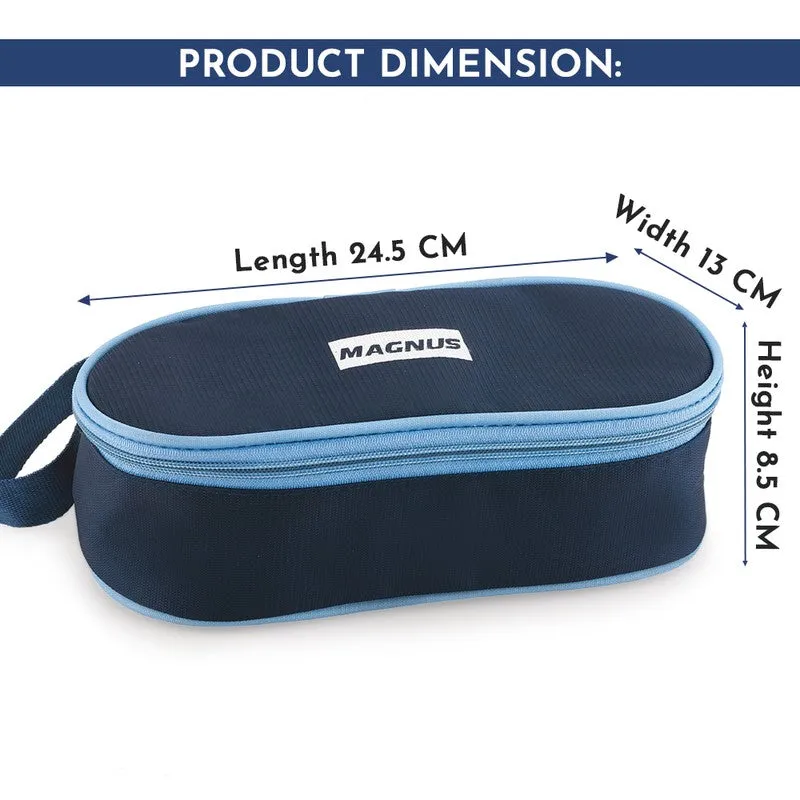 Kairova Edge Lunch Box with Lunch Bag - Set of Four - 11