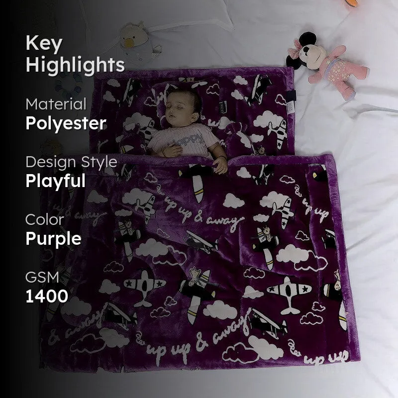 Monte Carlo Skyward Dreams Blanket - 1400 GSM media 2