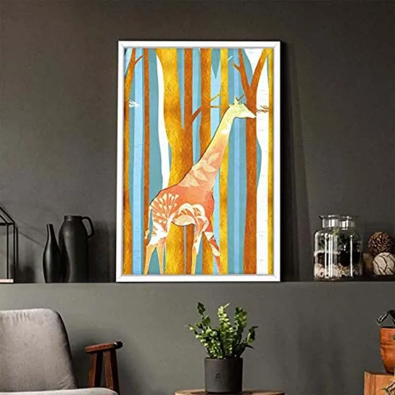 Giraffe Canvas Wall Art media 1