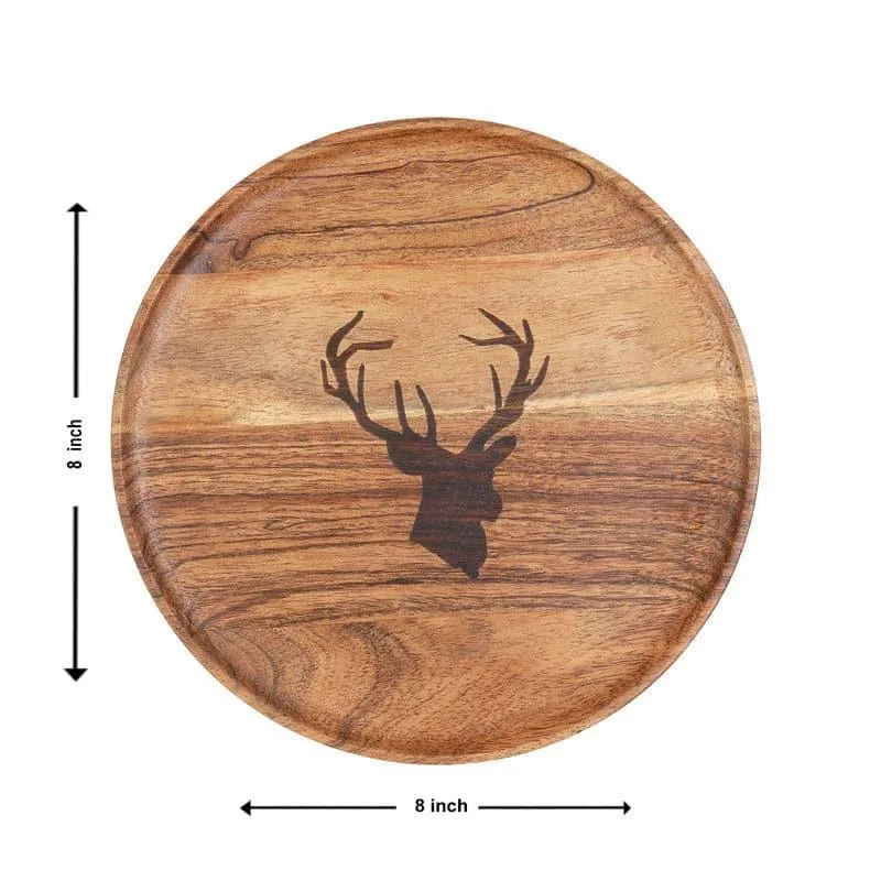 Deero Dessert Wood Platter media 4