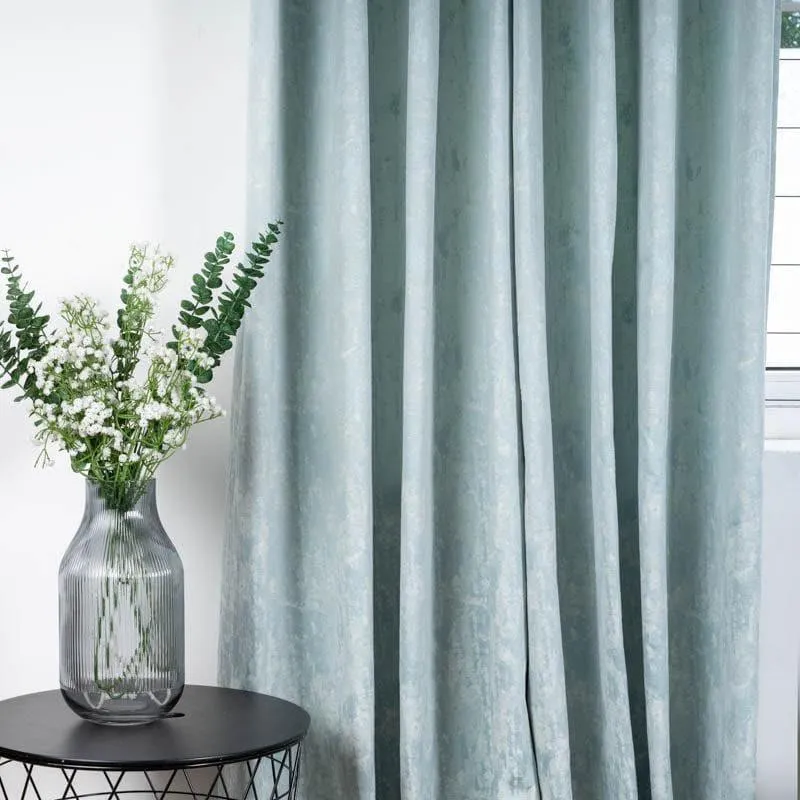 Aviothic Jacquard Single Curtain (Turquoise) media 4