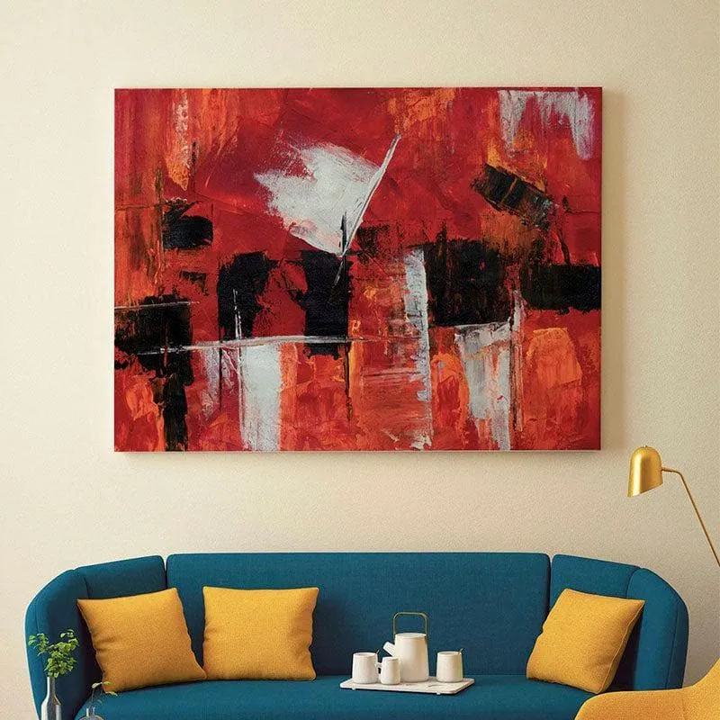 Bold Abstract Art Painting - Gallery Wrap media 1