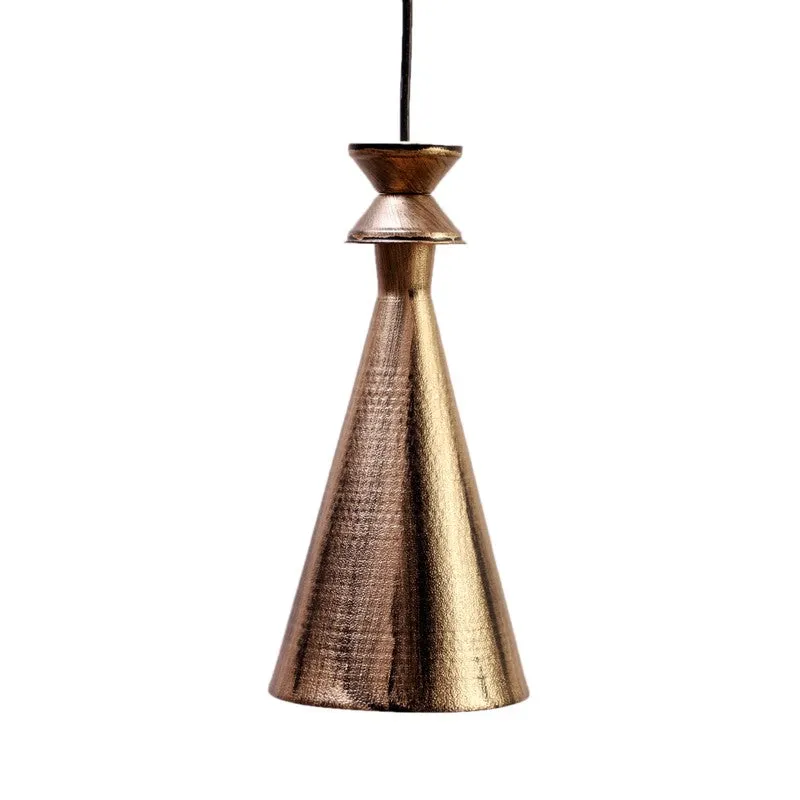Antique Cone Iron Ceiling Lamp media 6