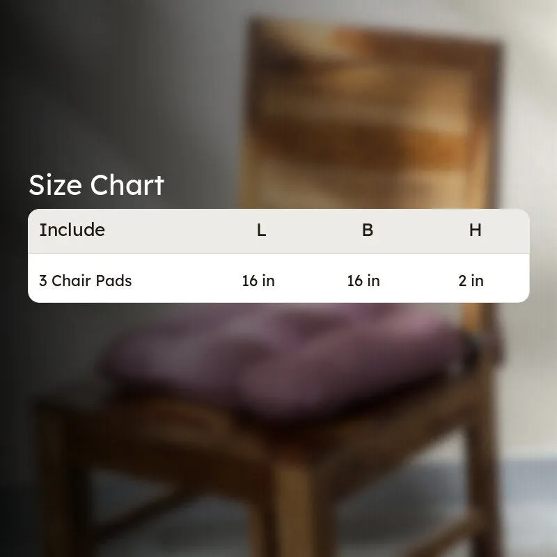 Sylvia Chair Pad (Lilac Purple) - Set Of Three media 5