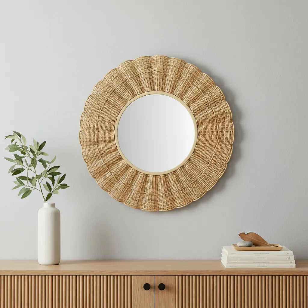 Orange Tree Punke Conical Wall Mirror media 1