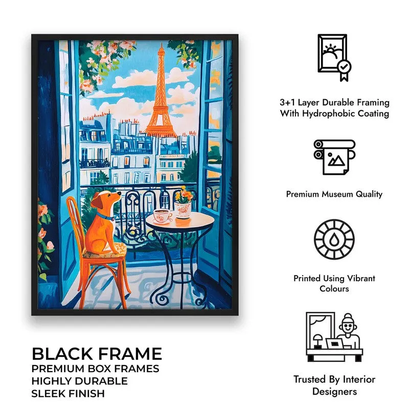 Savory Towers Archival Canvas Wall Art - Black media 10