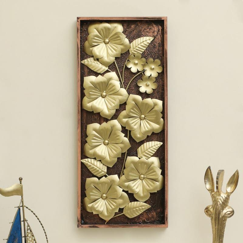Blooma Floral Metal Wall Accent