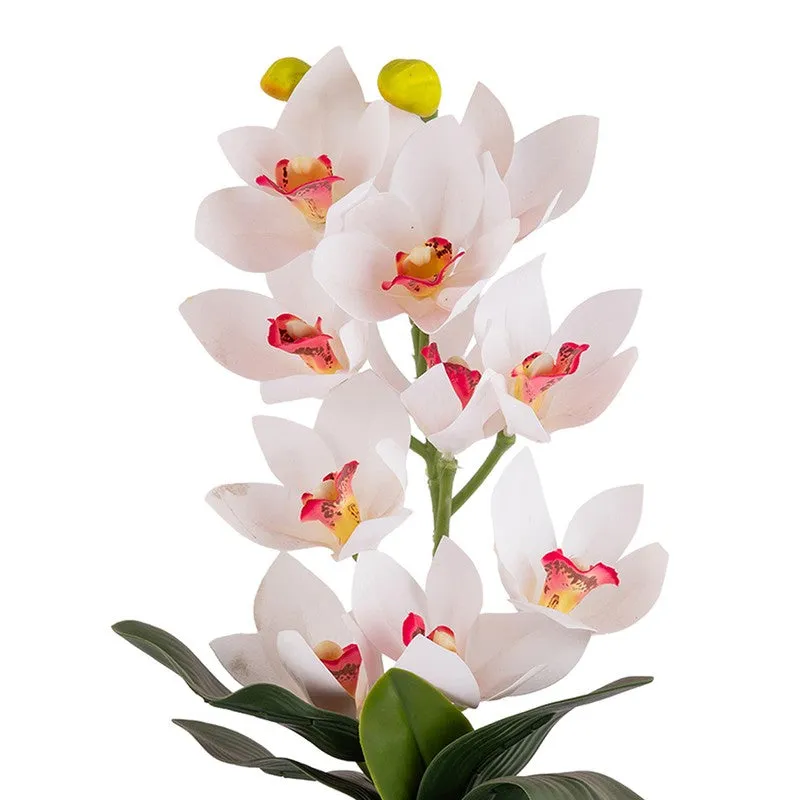 AarviDecor Snow Petal Silk Artificial Plants media 6
