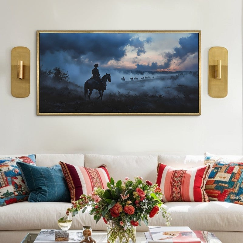 Last Watch Canvas Wall Painting With Frame