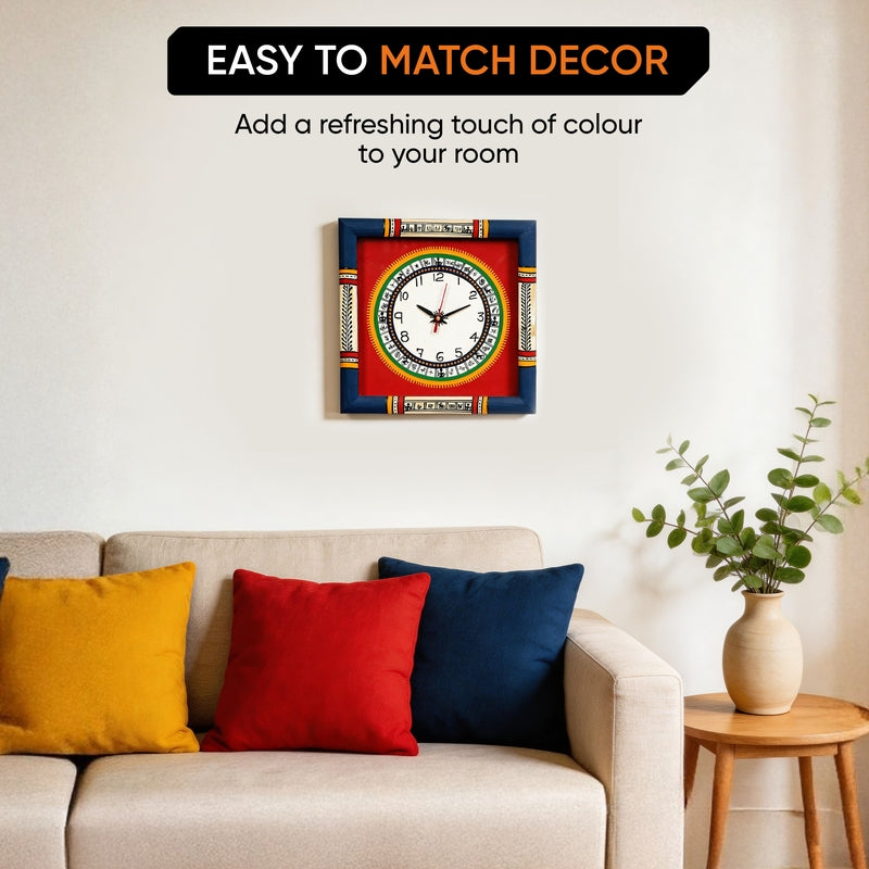 Kamilia Handcrafted Wall Clock media 5