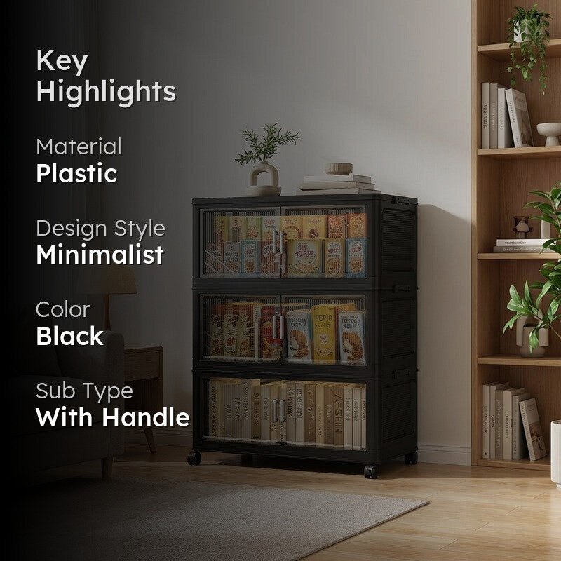 Urban Ease Three Tier Plastic Storage Box media 2