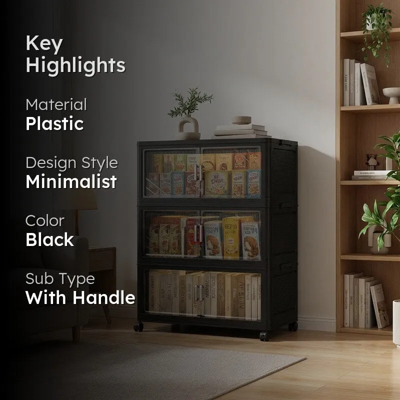 Urban Ease Three Tier Plastic Storage Box media 2