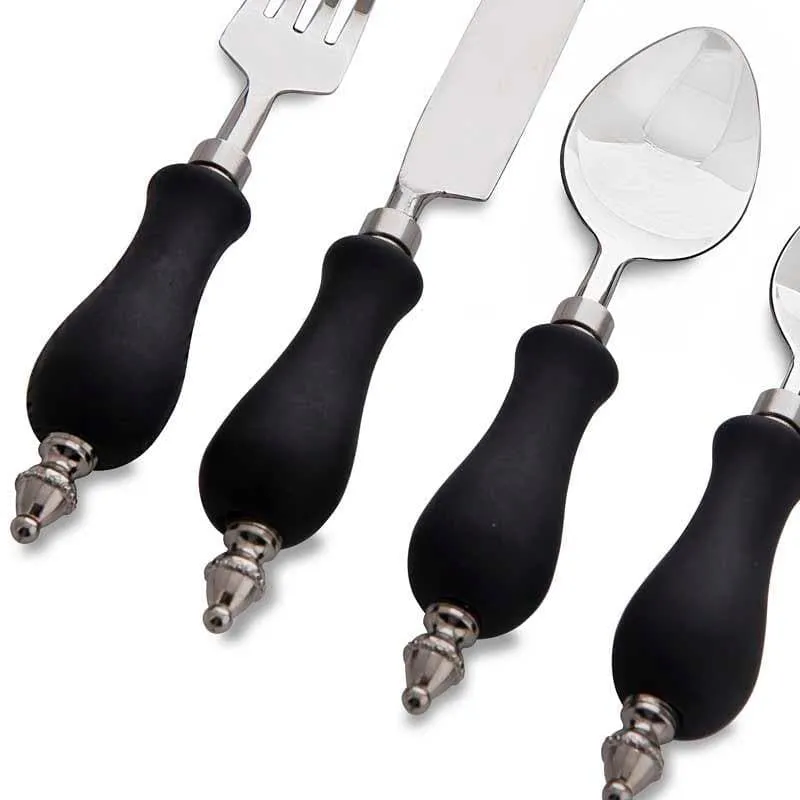 Coover Cutlery (Black) - Set Of Sixteen media 4