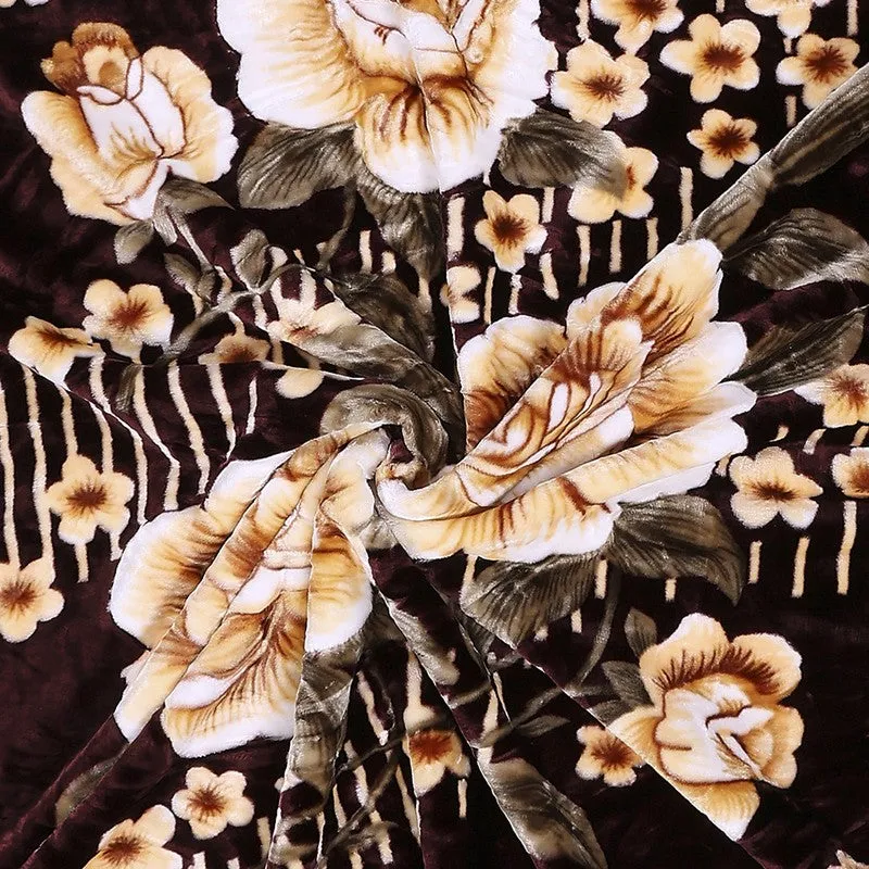 Monte Carlo Ethereal Blossom Blanket - 852 GSM media 6