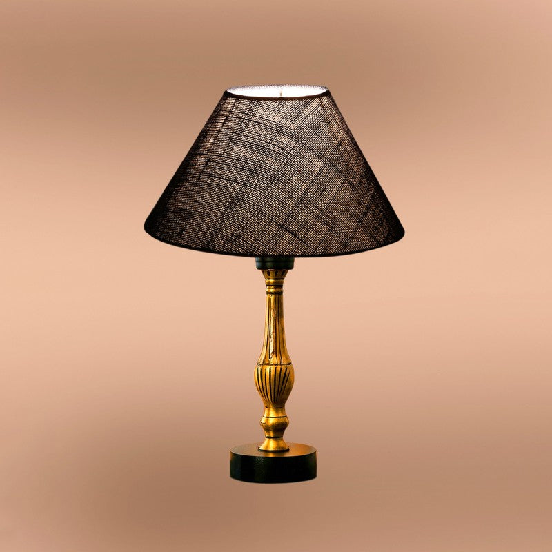 Aurelo Relo Wooden Table Lamp - Blue media 6
