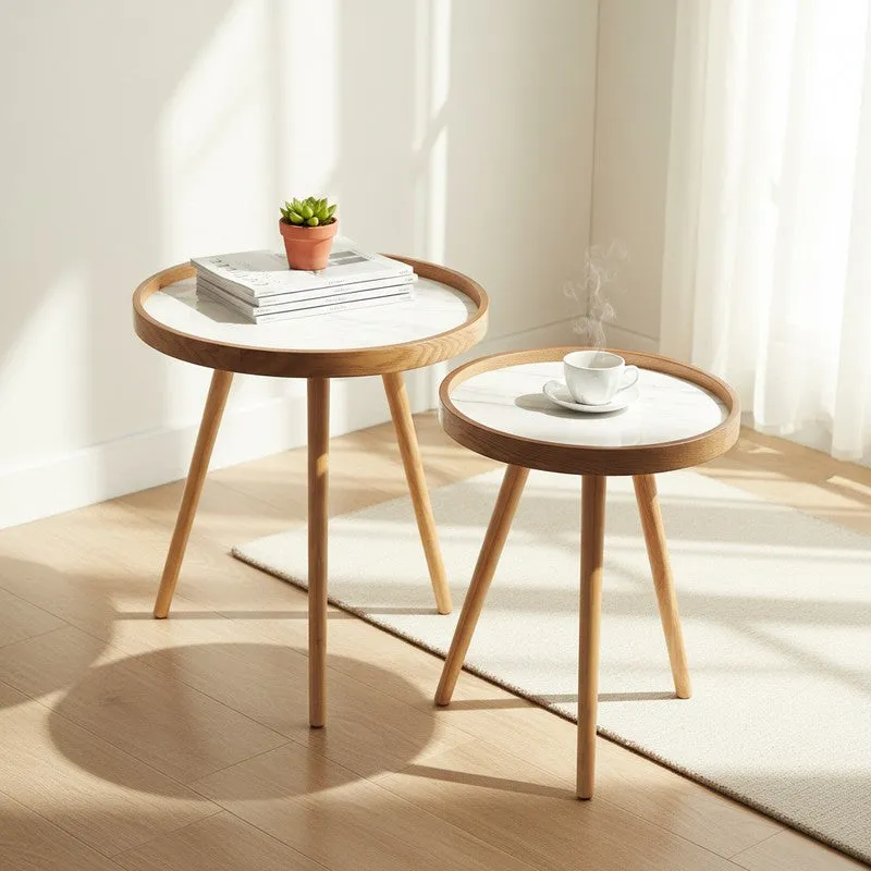Arden Wood Side & Bedside Tables - Set Of Two media 1