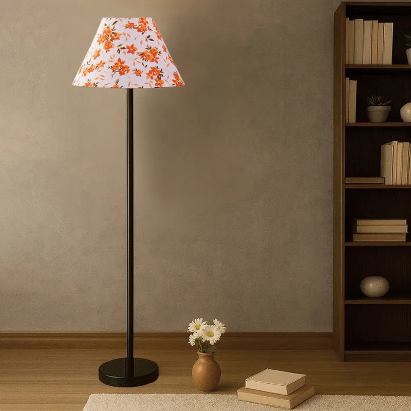 Fleur Cone Rodin Floor Lamp - Orange media 2