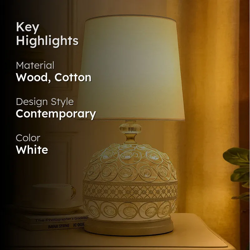 DomeNest Metal Table Lamp - Beige media 2
