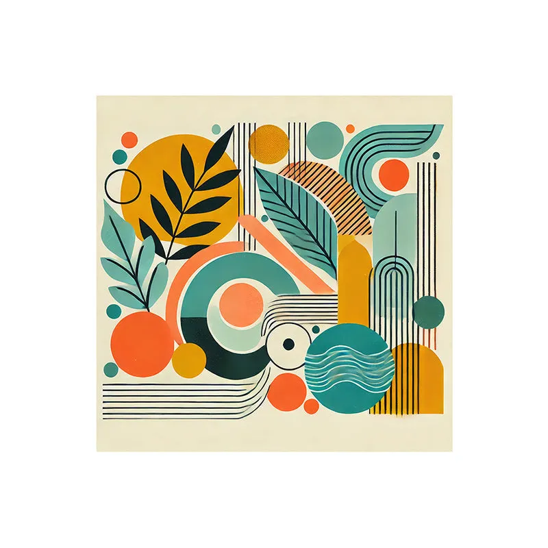 Geometric In Nature Wall Painting media 4