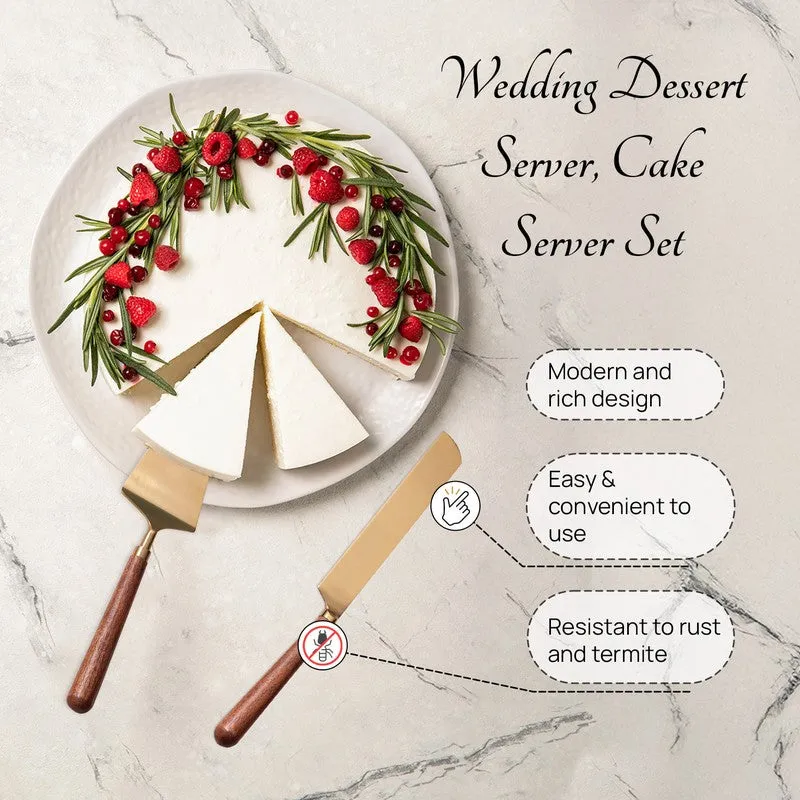 Brawnie Cake Server - Set Of Two media 4