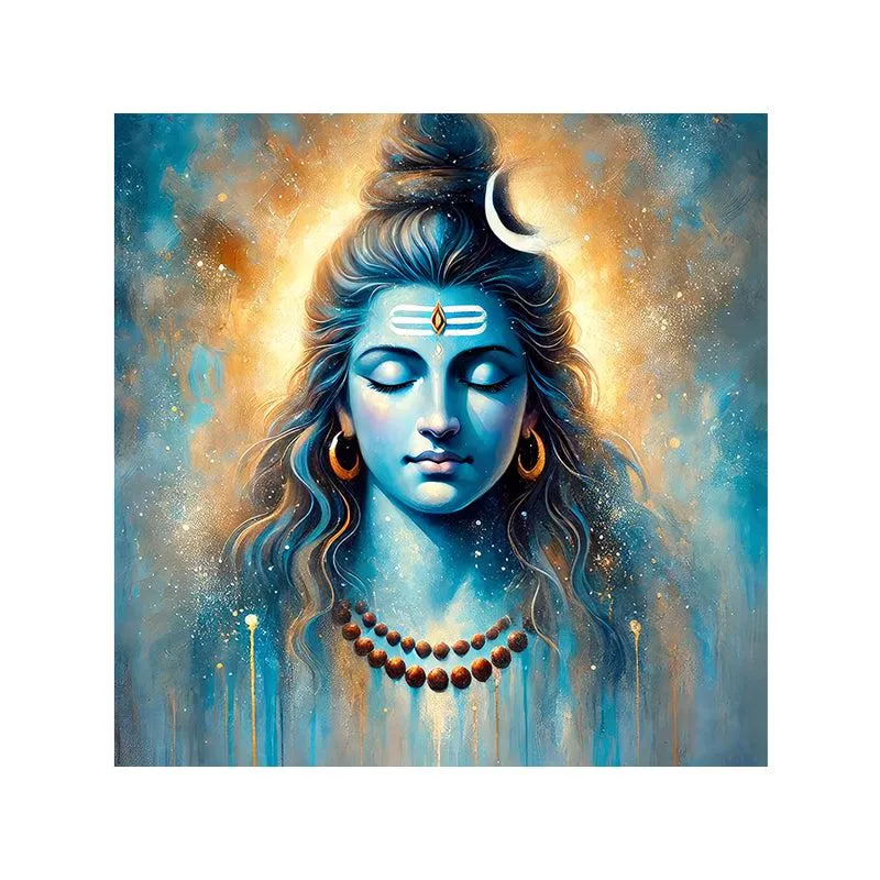 Bholenath Poly Canvas Wall Painting media 4