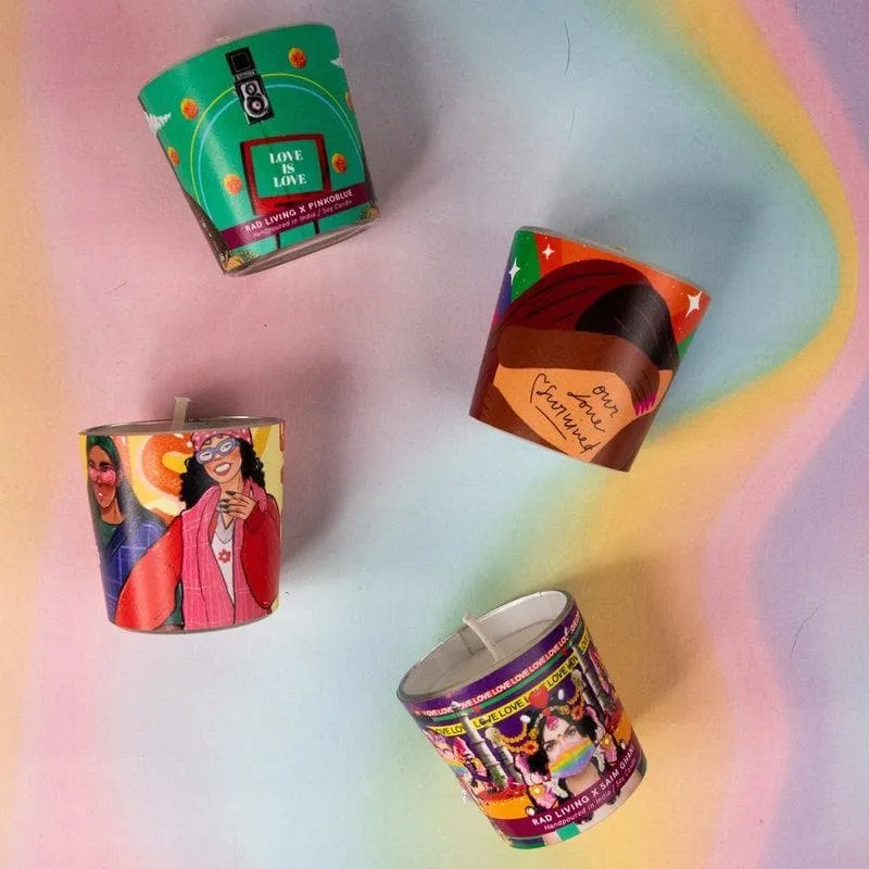 Everyday Pride - Set of 4 Scented Votive Candles media 3