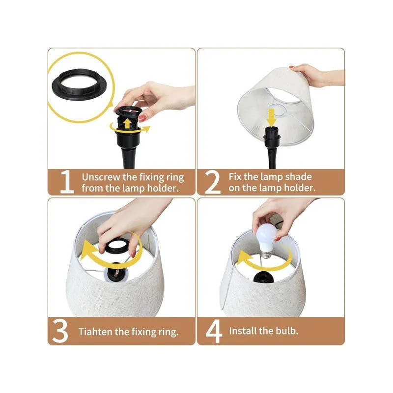 LumiCrest Premium Lamp Design - Beige media 6