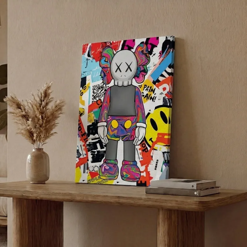Doodle Dune Canvas Wall Painting media 1
