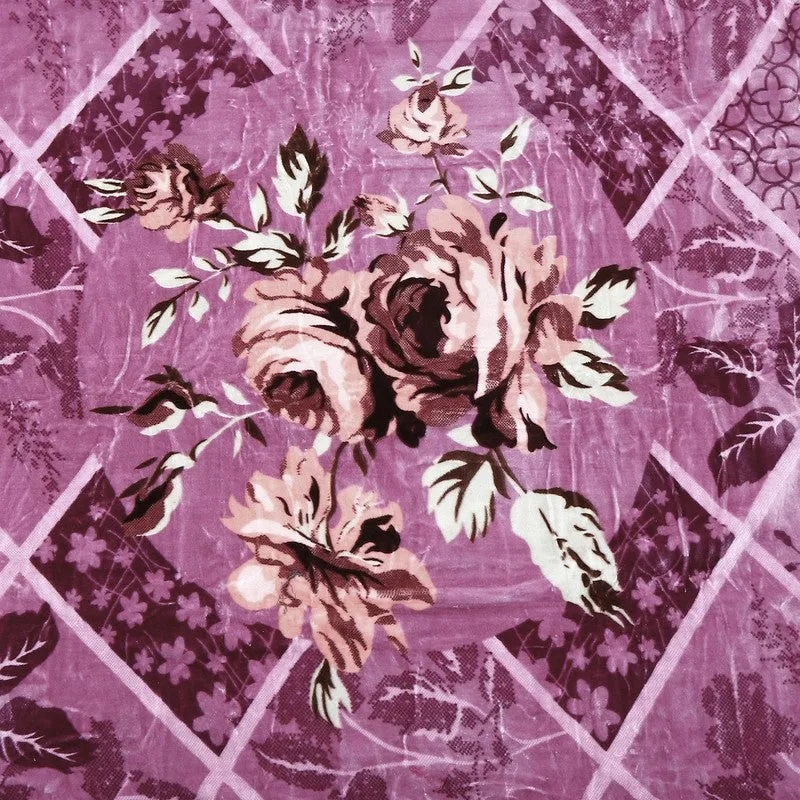 Monte Carlo Lavender Lace Blanket - 850 GSM media 7