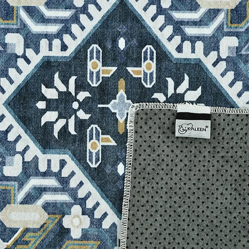 Iman Grace Prayer Mat (Blue) - 550 GSM media 7