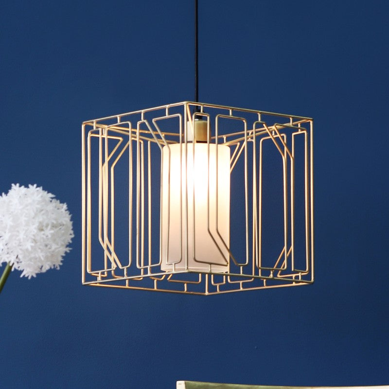 Lustraflare Coku Steel Ceiling Lamp