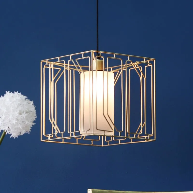 Lustraflare Coku Steel Ceiling Lamp media 1