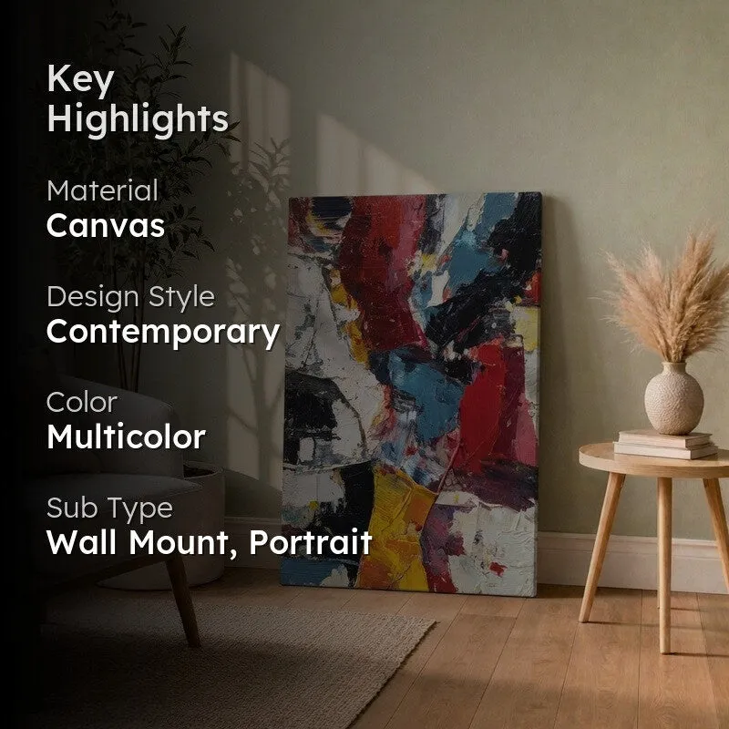 Prismfield Abstract Canvas Wall Art media 2