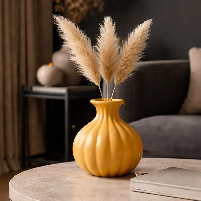 Sunbeam Ripple Ceramic Vase media 1