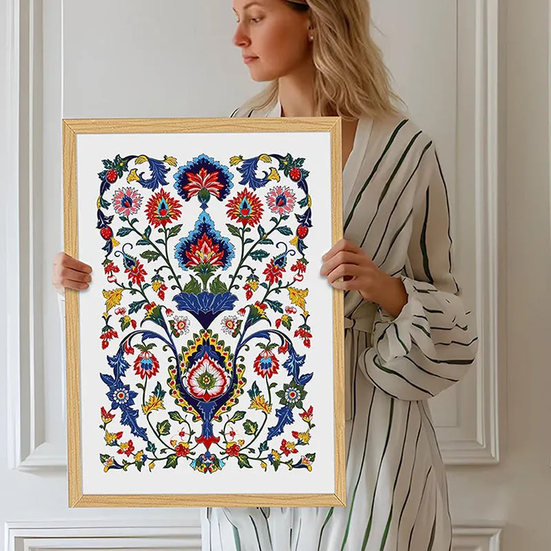 Ottoman Blooms I Wall Art media 4