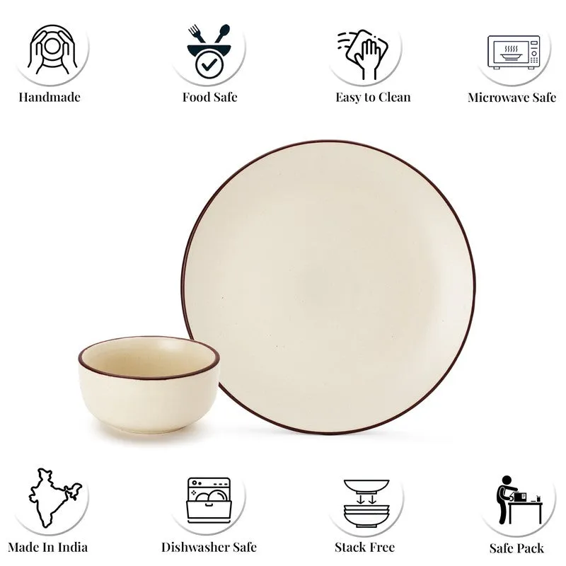Riddo Dinner Set (Off White) - 12 Piece Set media 9