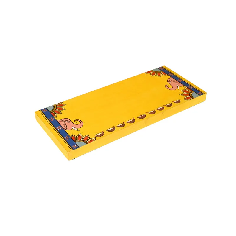 Gajendra Yellow Pooja Chowki media 6