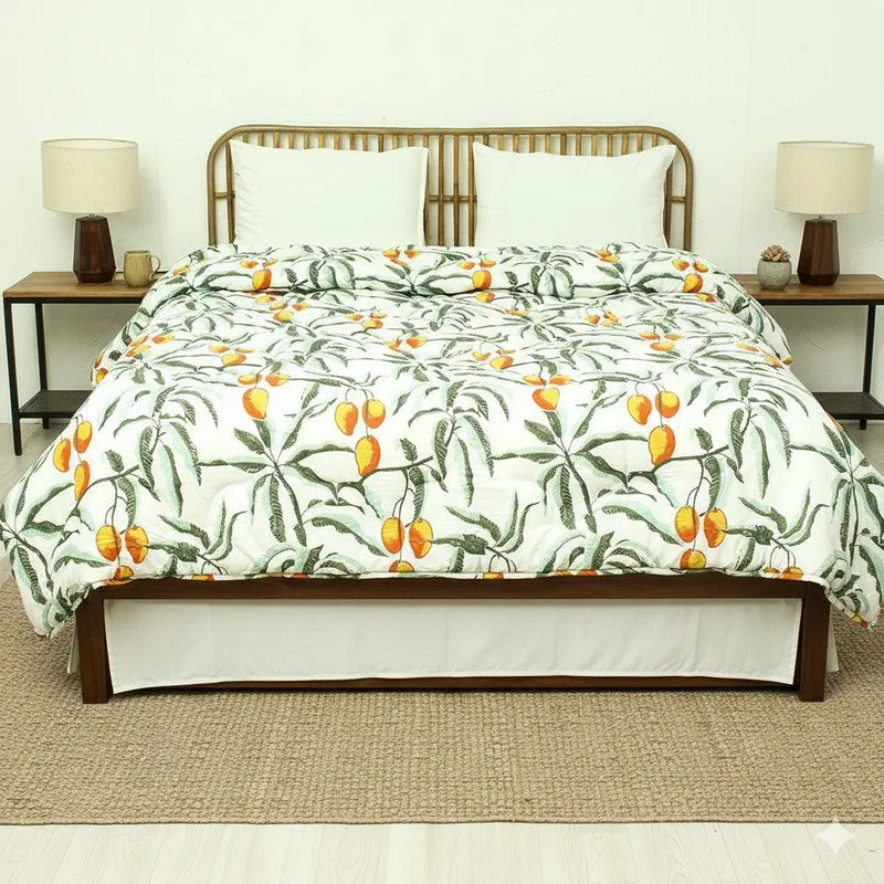 Tropical Mango Vine Comforter - 350 GSM media 1