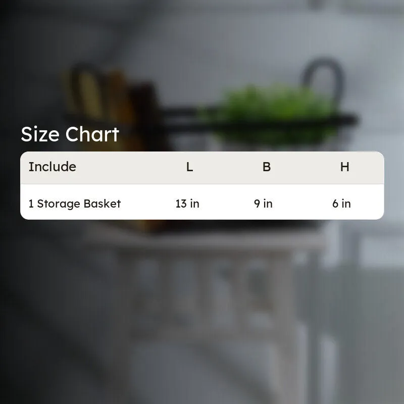Rukera Iron Storage Basket media 8