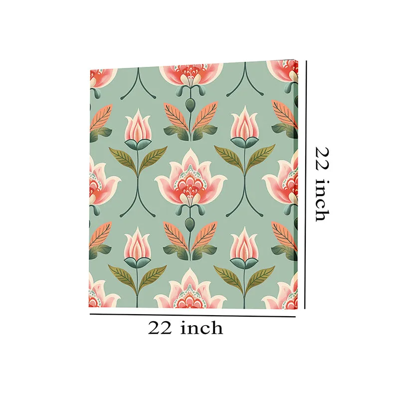 Gulbadan Charm Canvas Floral Wall Art media 5