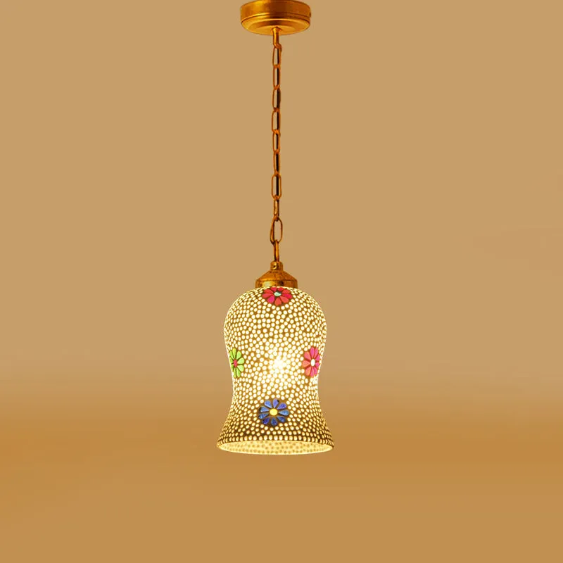 Mosaic Soft Glass Ceiling Lamp media 6