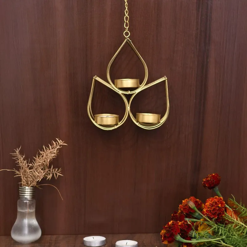 Three Eye Hanging Tealight Holder media 3