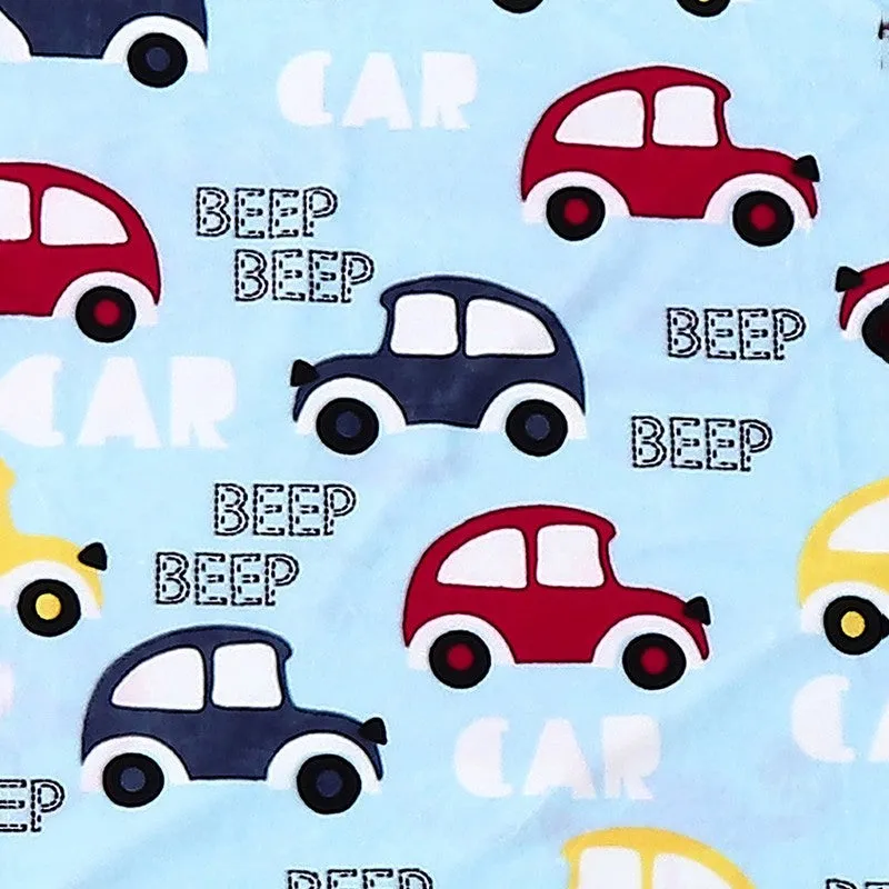 Monte Carlo Car Cuddle Kids Blanket - 500 GSM media 4