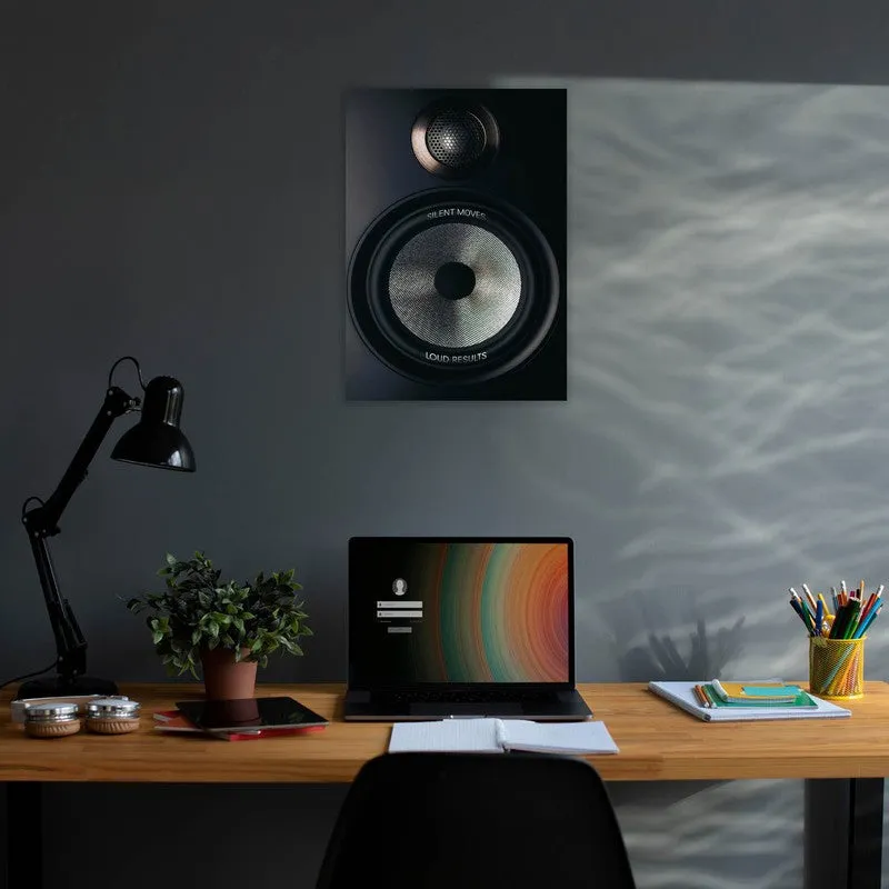 Acoustic Impact Wall Poster media 3