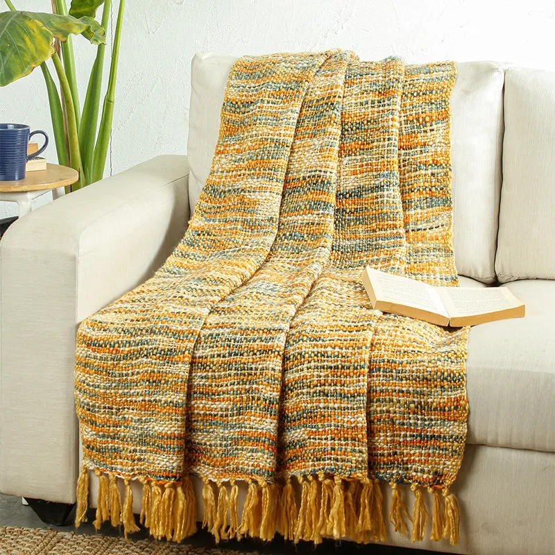 Vibrato Acrylic Throw - Yellow media 1