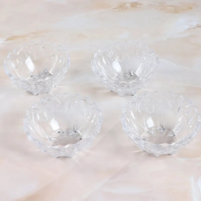 Drystan Glass Dessert Bowl (200 ML) - Set Of Four media 7