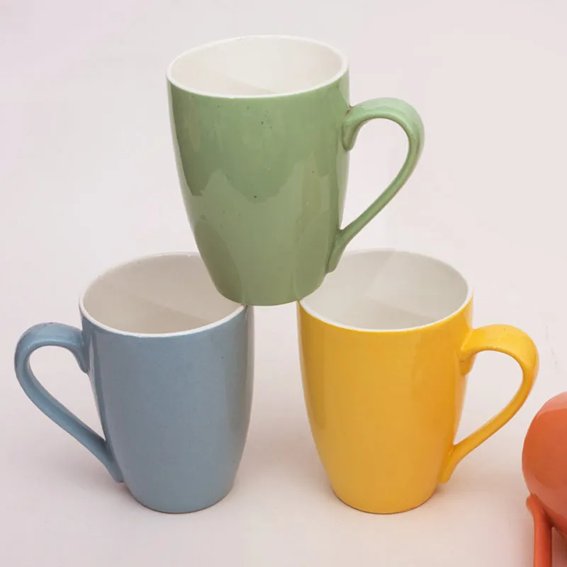 Siyara Porcelain Coffee Mug (300 mL Each) - Set of Four media 3
