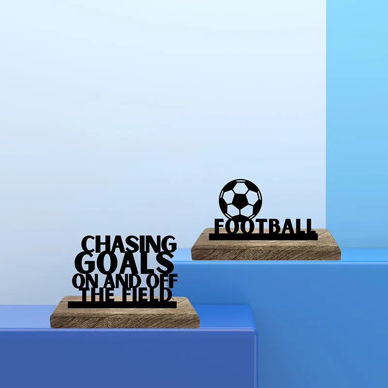 Goals & Football Showpiece - Set Of Two media 1