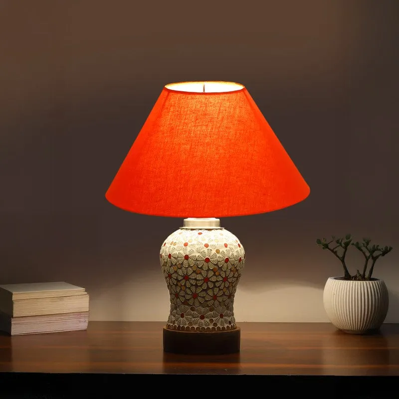 Texira Wooden Table Lamp - Multicolor media 1