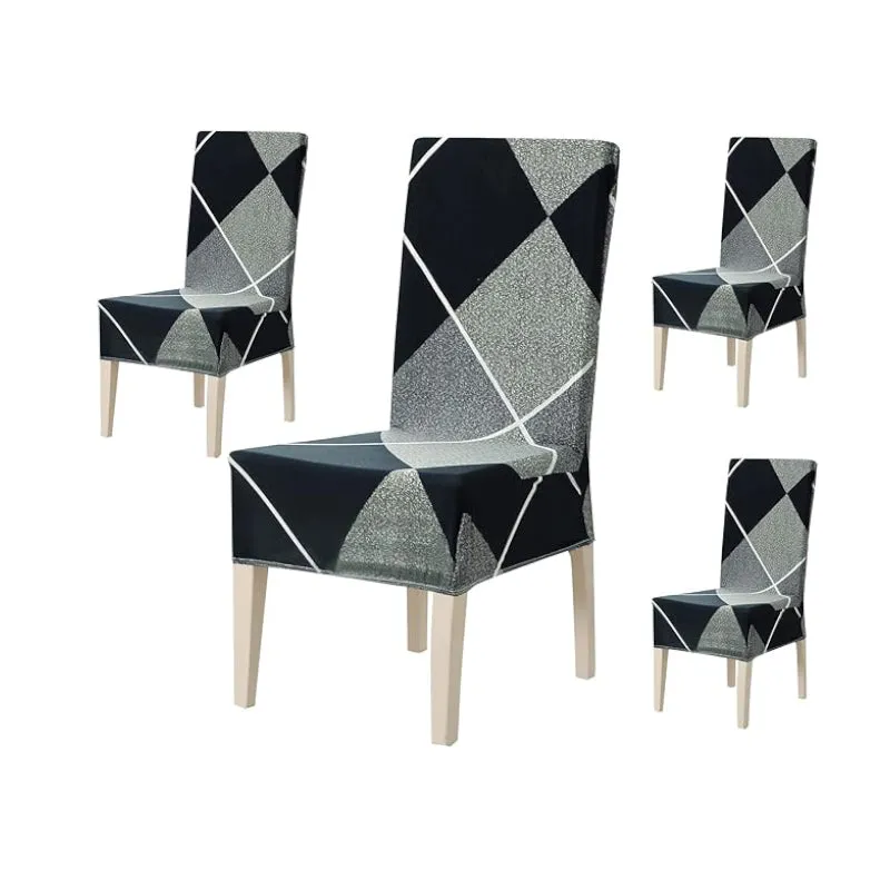 Morko Checkered Chair Cover media 5
